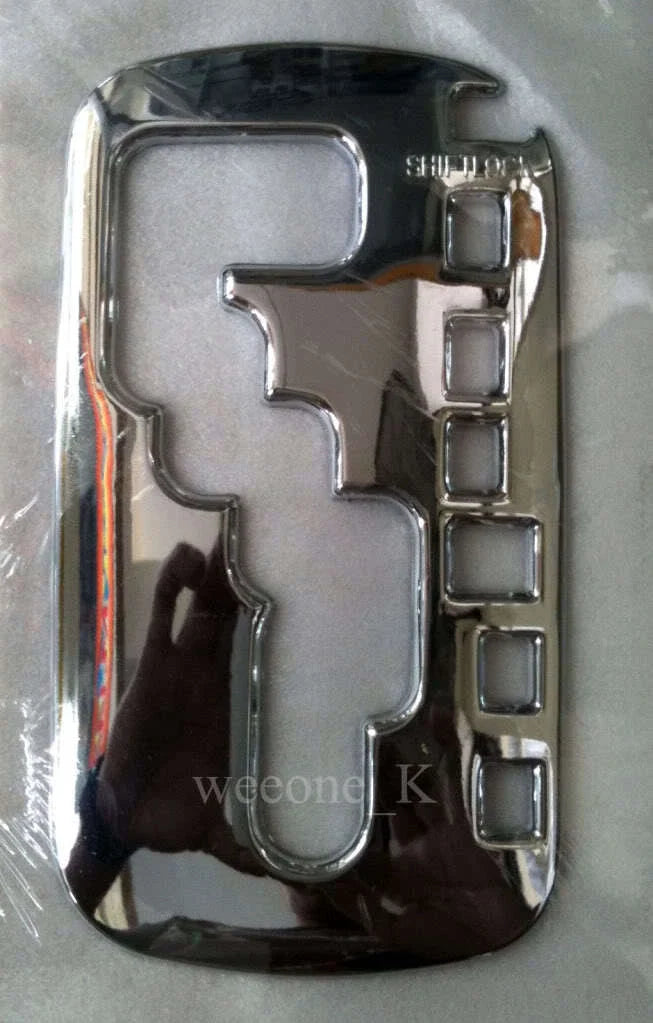 Toyota Fortuner Chrome Gearshift Cover Trim (2005-2011)