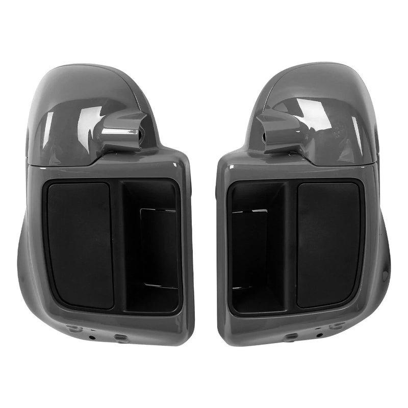 CVO Street Road Glide (2018) - Gunship Gray Vented Speaker Pods