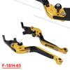 Honda CBR650R CB650F (2014-2023) Gold CNC Extendable Brake Clutch Levers