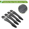 Nissan Altima Carbon Fiber Black Exterior Door Handle Cover Trim (2013-2018)