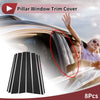 Toyota Prado 8 x Car Door Pillar Window Trim (2003–2009)