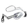 Harley VRSCF VRod Rearview Mirrors LED Turn Signals (2009 - 2017)