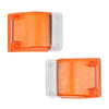 Corner Light Lamp Cover Lens Pair Fits Isuzu ELF NPR N-Series Truck 1985-93 D06