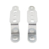 Universal Silver Headlight Rearview Mirror Bracket Extension