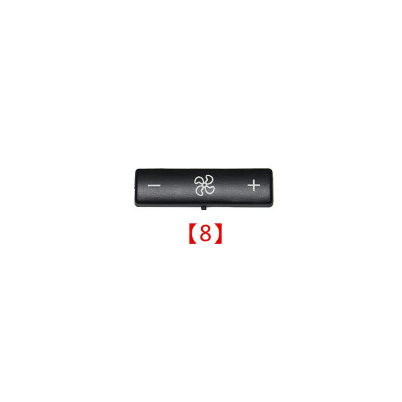 BMW X5 E53, 5 Series E39 A/C Switch Panel Button Cover Black (2000-2006)