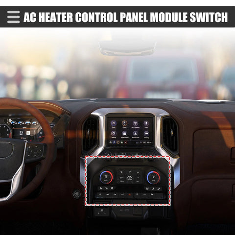 Chevrolet Astro 1 Set HVAC A/C Heater Climate Control Panel (1996-2005)