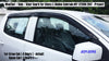 Holden Colorado Slim Side Visor Rain Shield Wind Deflector (2016-2017)