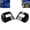 Harley Tri Glide FLHTCUTG, Street Glide FLHXXX Black Tail Light Visor Covers