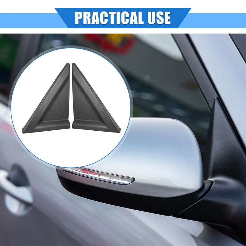 Kia Spectra Left Right Mirror Corner Triangle Fender Covers (2004-2009)