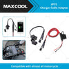 Motorcycle GPS Phone SAE to USB Charger Cable Adapter Waterproof