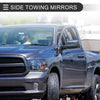 Dodge Ram 1500 with Turn Signal Light Black Tow Mirrors (2009-2012)