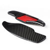 BMW 5 Series 2 x Black Carbon Fiber Shift Paddle Extensions (2011-2017)