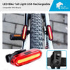 Bicycle 120 Lumens LED Rear Bike Tail Light USB Rechargeable