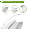 BMW X3 4 x Chrome Silver Tone Door Handle Cup Protectors (2022-2023)