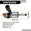 Ford Transit-150 2015-2022 3.5T - 6 x Black Injectors Fuel Injector