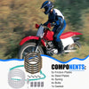 Honda XR200R Clutch Friction Steel Plates Kit w/ Gasket (1981–2002)