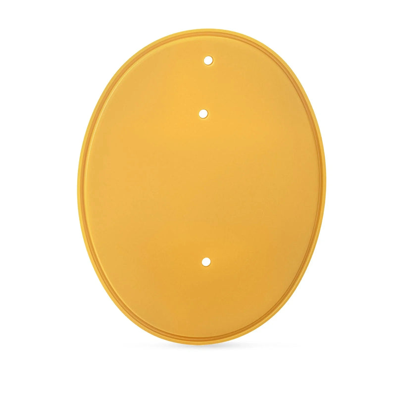Honda XR75 Front Side Yellow Number Plate (1974-1978)