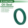 Car Oil Seal Rotary Shaft Seal TPU 26x32x4.7mm High Pressure Green 5 Pcs