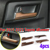 Toyota 4Runner Wood Grain Interior Car Door Handle Cover Trim 4 x (2017–2023)