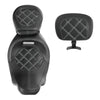 Harley CVO Street Glide Driver & Passenger Seats & Rider Backrest (2009-2023)
