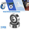 Make Model 2 x Deep Groove Ball Bearings