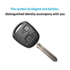 Toyota Prado, RAV4, Kluger, Tarago Remote Car Key 4D-67 Chip (2003-2009)