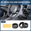 Honda CR-V (2023-2024) 3 x Pcs AC Media Volume Switch Knob Cover Ring