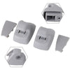 Chevrolet Cruze, Spark, Buick Verano Gray Sun Visor Hook Clips (2011-2016)