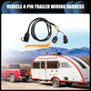 Jeep Wrangler JK 4-Pin Trailer Wiring Harness (2007-2018)