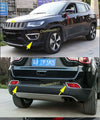 JEEP Compass Chrome 4 x Pieces Front & Rear Fog Light Cover Trim (2017-2021)
