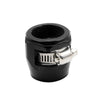 Universal Connection Fitting 4 x Black Aluminum AN8 Hex Hose Clamps