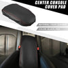 Kia Optima Center Console Armrest Cover 2016-2020 Black Red Stitches