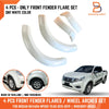 Nissan Navara NP300 Widebody White Front Fender Flares (2015-2019)