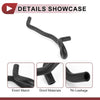 Honda Accord 2.3L (1998-2002) Rubber Black 1 x Heater Hose