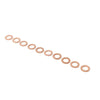 10 x M12 Universal Copper Oil Drain Plug Gasket Seal Ring