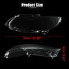 BMW M3 1 Pair Front Headlight Lens Cover PC Shell (2008-2013)