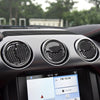 Ford Mustang Real Carbon Fiber Interior Air Vent Outlet Trim Cover (2015-2020)