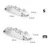 Universal Car Truck 3 x Silver 3D Front Rear Disc Brake Caliper Covers