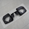 Ford F150 Black Left Right Side View Mirror Frame Ring Cover Bezels (2015-2020)