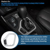 Jeep Cherokee 2014-2018 Silver Tone Transmission Shifter Bezel