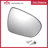 Kia Optima Heated Right Side Mirror Glass w/ Backing Plate (2011-2015)