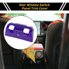 Jeep Wrangler JL JLU (2018-2024) Purple Rear Window Switch Panel Trim Cover