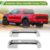 Ford F150 Silver Tone Exterior Door Handle Cover Trim