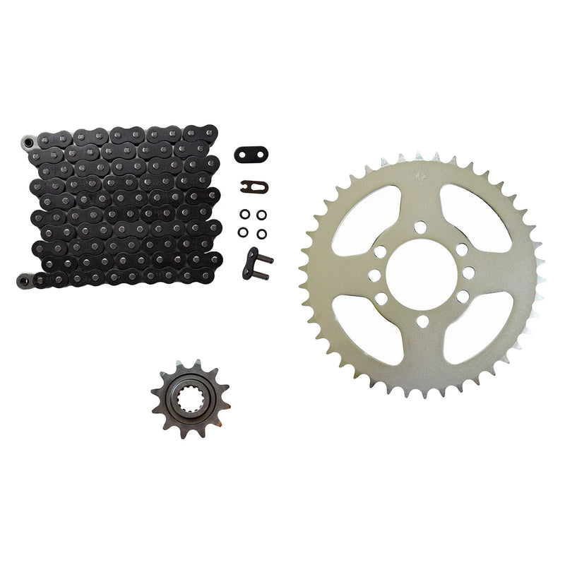 Suzuki LT250R QuadRacer Chain / 520x102 / O-Ring Chain & 12/42 Sprockets (1985–1989)