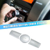 Mercedes-Benz C Class Radio Button Cover Sticker (2015-2023)