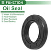 TG4 Oil Seal 30x50x8mm Lip Seal Ring Rotary Shaft Seal NBR Black 5 x