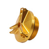 Kawasaki ZX14R ZX6R ZX636 ZX10R Gold Engine Oil Filler Cap Plug Cover