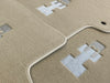Hummer H3 Tailored Carpets with H3 Emblem Beige Floor Mats (2005-2010)