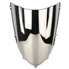 Kawasaki ZX10R Silver Motorcycle Windshield Double Bubble (2004-2005)