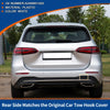 Mercedes-Benz B-Class (2012-2019) - White Rear Tow Hook Cover